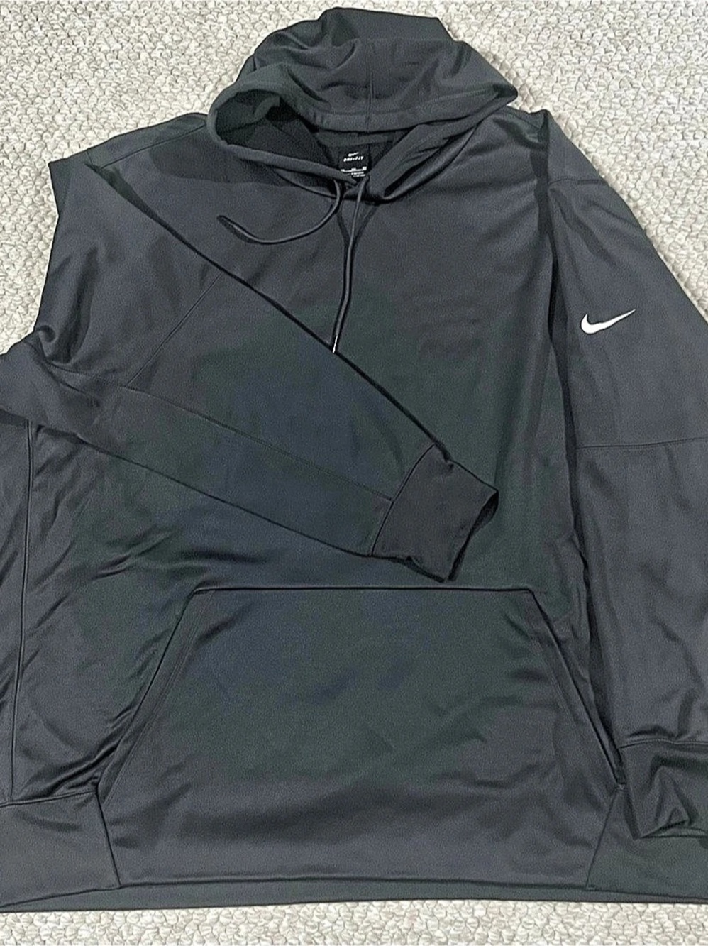 Nike Dri Fit Men’s Size 5XL Dark Gray Fleece Hoodie NWOT